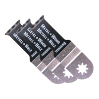 Fein Multimaster Universal E-Cut Blades - 3 Pack