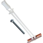 naptoggle 1/4'' with 3'' Phillips Pan Head Machine Screws (10/Box)