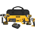 Dewalt DCK490L2 20V MAX Lithium Ion 4-Tool Combo Kit