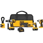Dewalt DCK455X 18V Cordless XRP™ 4-Tool Combo Kit