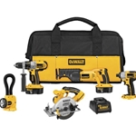 Dewalt DCK555X 18V Cordless XRP™ 5-Tool Combo Kit