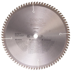 Bosch PRO1080NF 10-in 80T Non-Ferrous Metal Cutting Blade