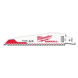MILWAUKEE AX Sawzall Blade (5 Per Pk) 5/8 Tooth - 6