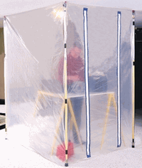 Dust Shield Pro Adjustable Poles (2 pack)