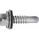 Tek Screw w/ Sealing Washer #12-14 x 3/4'' Hex Washer Head (100/Box)