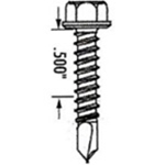 Dril-Flex Tek Screw #10-16 x 3/4'' Hex Washer Head (100/Box)