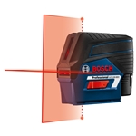 Bosch GCL100-80C 12V Max Connected Cross-Line Laser with Plumb Points