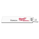 MILWAUKEE Sawzall Blade, Torch 6"L - 14 TPI (25 per Pack) 48-00-8782