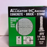 Toggler 1/4" Alligator Anchor W/ Flange AF6 (100/Box)
