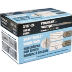 Toggler 3/16'' Snap Toggle 24013 Heavy Duty (100/Box)