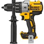 DEWALT DCD996B 20V MAX* XR® BRUSHLESS CORDLESS 1/2" 3-SPEED HAMMER DRILL/DRIVER (TOOL ONLY)