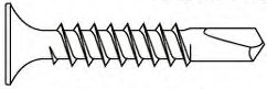 Drywall Screw, Self-Drill 1-5/8" Length (1,000)  PSSDZ158