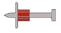 RAMSET 1-1/2" Washered Pin 1512SD 50094 (100)