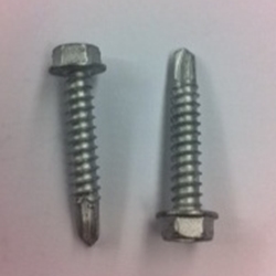 Elco TEK Screw #12-14 x 1-1/4" Hex Washer Head w/ Stalgard Coating (100/Box)