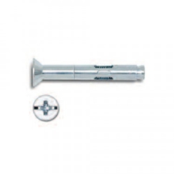 Powers Combo Flat Head Lok-Bolt 1/4'' x 2-1/4'' Stainless Steel 6170S (100/Box)