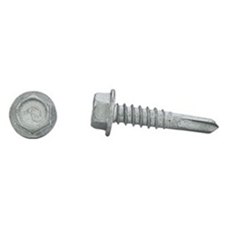 Dril-Flex Tek Screw #12-14 x 7/8'' Hex Washer Head (100/Box)