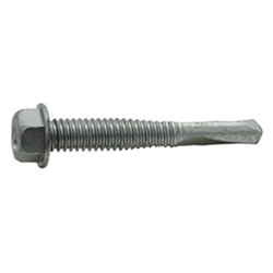 Dril-Flex Tek Screw #12-24 x 1-3/4'' Hex Washer Head (100/Box)