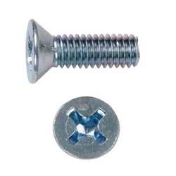 Machine Screw Phillips Flat 10-24 x 3-1/2" (100)