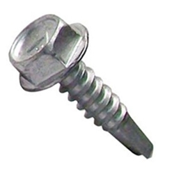 TEK Screw 12-24 x 7/8" Hex Washer Head TEK/4 (5,000 Bulk)