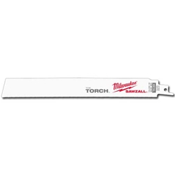 MILWAUKEE Sawzall Blade, Torch 9"L - 18 TPI (5 Per Pk) 48-00-5788