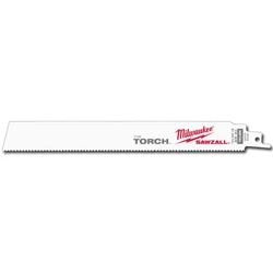 MILWAUKEE Sawzall Blade, Torch 9"L - 10 TPI (25 per Pack) 48-00-8713