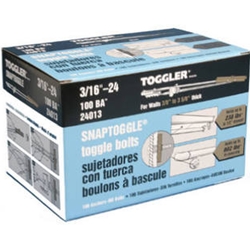 Toggler 3/16'' Snap Toggle 24013 Heavy Duty (100/Box)