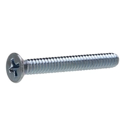 Machine Screw Phillips Flat 1/4-20 x 2-1/2"  (100)