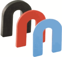 Plastic Shims Horseshoe Blue 1/16"